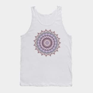 Purple Vintage mandala Tank Top